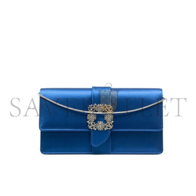 MANOLO BLAHNIK CAPRI CLUTCH BAG (25*13*6cm)